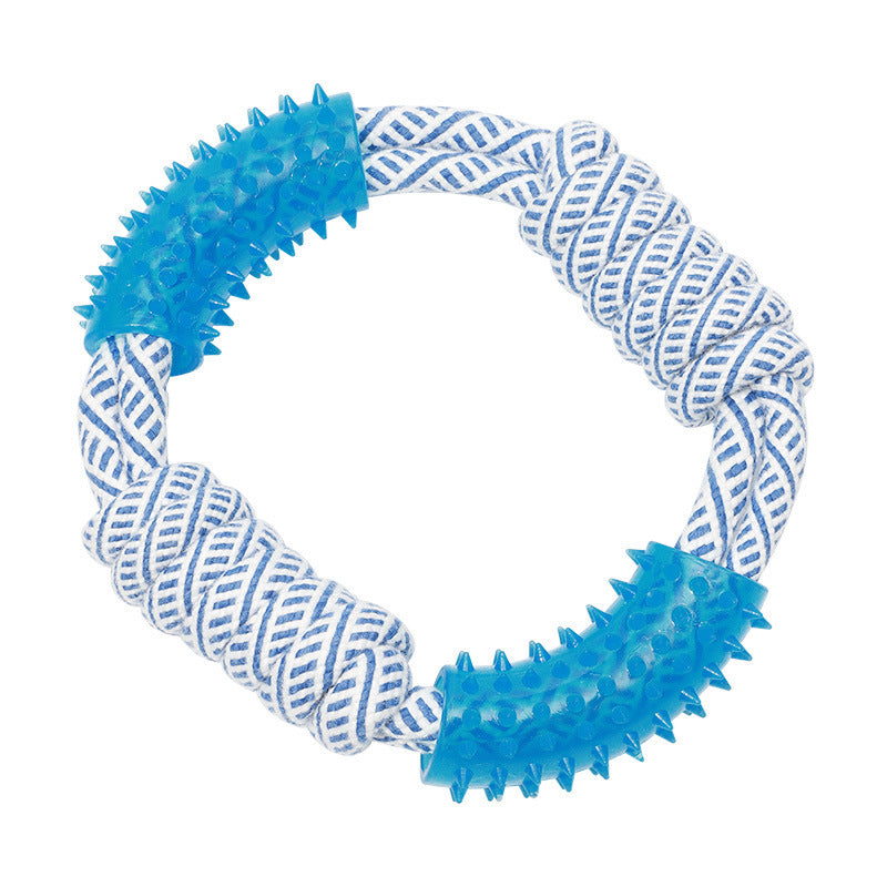 Ocean Series Cotton Rope Dog Toy TPR Pet Molar And Bite Resistant Products - One Red Hill